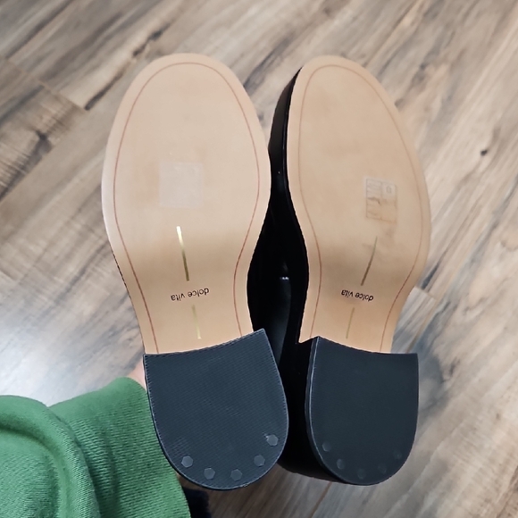 Dolce Vita Women's Yanni Black Platform Loafers - Picture 7 of 12